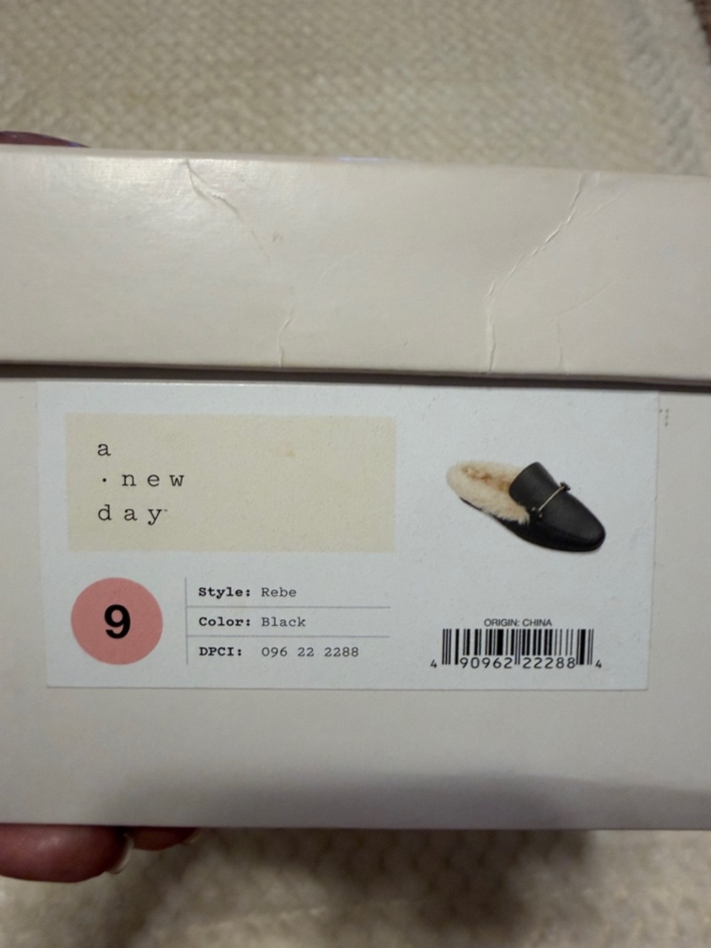 Fur black mules - Picture 2 of 3